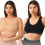 Buy 1 Get 1 Free Imported Soft Cotton Non Paded Bra
