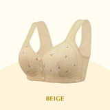2025 New Anti Sagging Front Open Cotton Bra