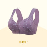 2025 New Anti Sagging Front Open Cotton Bra