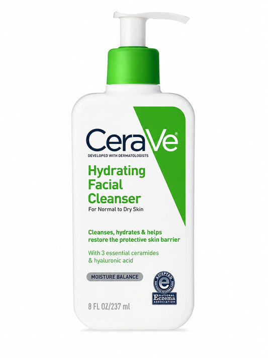 CeraVe Hydrating Facial Cleanser bottle