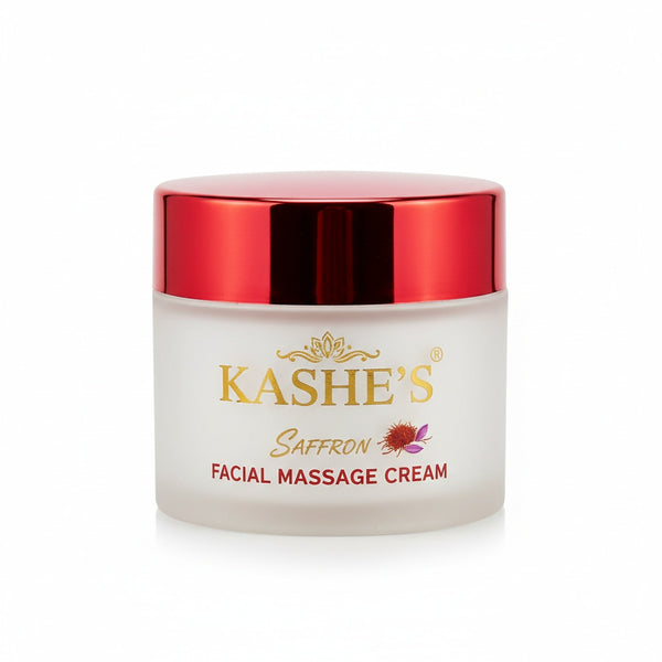 Kashes Beauty Saffron Facial Massage Cream