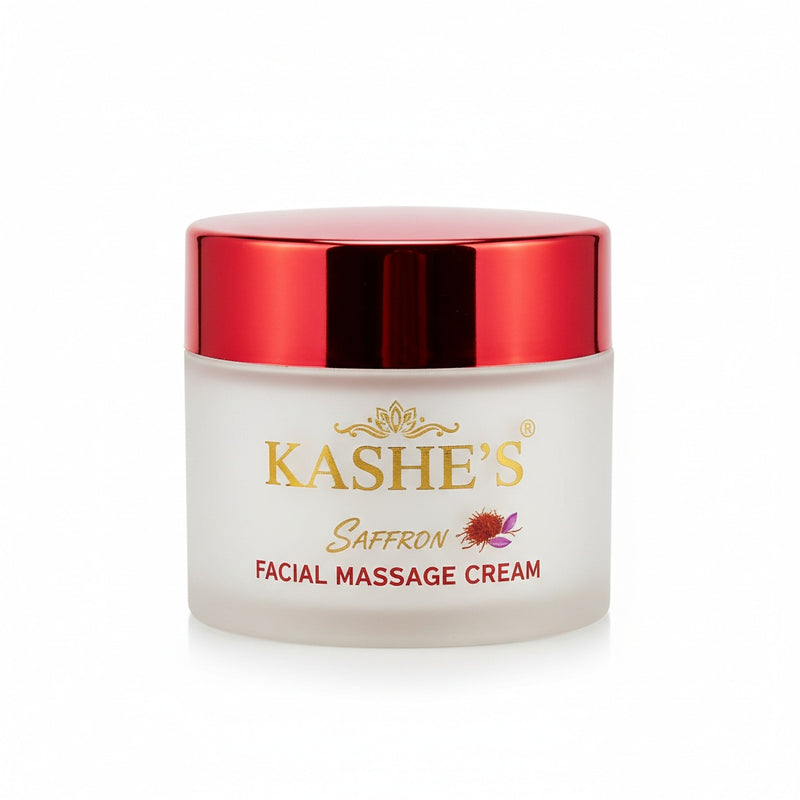 Kashes Beauty Saffron Facial Massage Cream
